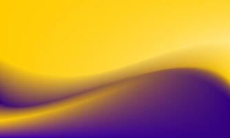 Yellow and purple gradient background. Curved blur texture design for digital, banner, web, poster, ads, print, surface, backdrop, header, greeting, invitation, celebration, decor, display vector