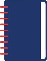 Minimalist notebook and journal . vector