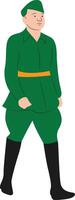 Indian background with Nation Hero and Freedom Fighter Subhash Chandra Bose Pride of India for 23rd January vector