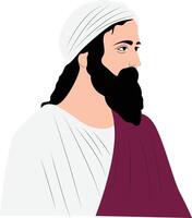 Philo of Larissa Portrait vector