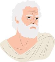 Bion of Borysthenes portrait vector