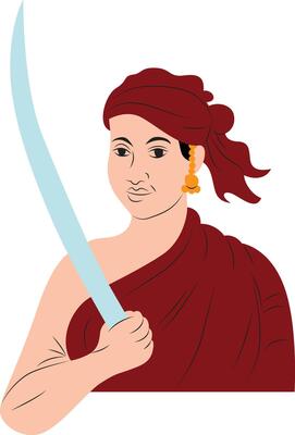 Nation Hero and Freedom Fighter Rani Lakshmibai Pride of India