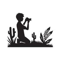 Photography Silhouette Vectors for Magazines and Editorial Design