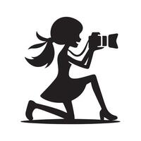 Photography Silhouette Vectors for Minimal and Clean Projects