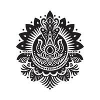 Mehendi Silhouette Vectors Perfect for Traditional and Cultural Designs