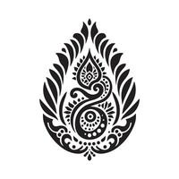 Stunning Mehendi Silhouette Vectors for Custom Wedding Stationery