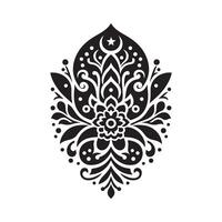Premium Mehendi Silhouette Vectors for Bridal and Henna Art