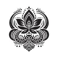 High-Resolution Mehendi Silhouette Vectors for Professional Projects