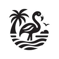 Versatile Flamingo Silhouette Vectors for Print and Digital Media