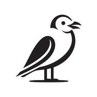 Laughing Gull Silhouette Vectors Illustrations for Wildlife Photography