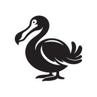 High-Quality Dodo Silhouette Vectors Art for Print, Web, and Social Media