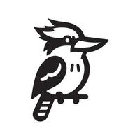 Creative Kookaburra Silhouette Vectors for Art Prints and Custom Projects