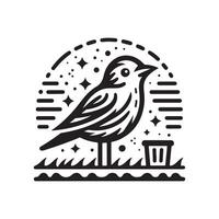 Versatile Lark Silhouette Vectors for Custom Logos and Branding