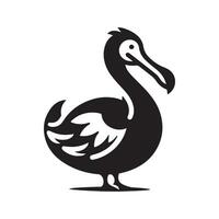 Creative Dodo Silhouette Vectors for Custom Branding and Marketing