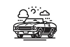 Convertible Silhouette Vectors for Auto Blogs and Magazine Graphics