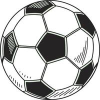 Soccer ball or football flat icon for sports . illustration. vector