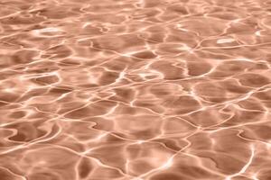 Mocha Mousse - color of the year 2025. abstract water wave photo