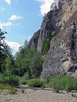 Beloretsky tract. Nature is in the way of the Beloretsky tract. Roads and landscape. photo
