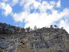 Beloretsky tract. Nature is in the way of the Beloretsky tract. Roads and landscape. photo