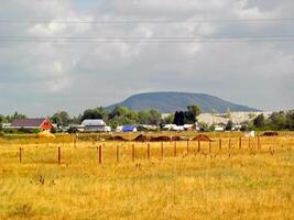 Beloretsky tract. Nature is in the way of the Beloretsky tract. Roads and landscape. photo