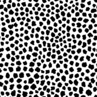 Aesthetic Contemporary printable seamless pattern with abstract line, dot, shape brush stroke in black and white colors. Boho background in minimalist style Illustration for wallpaper fabric vector