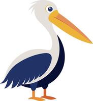 Artistic Pelican Bird Designs Illustrations and Concepts vector