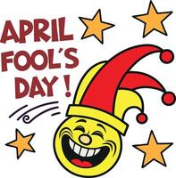 Artistic Concepts for April Fool's Day vector