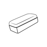 Blackboard eraser icon design vector