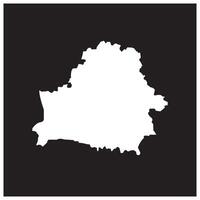Map of Belarus design vector