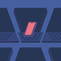 Smartphone vs. Laptops Mobile Computing in a Digital Age vector