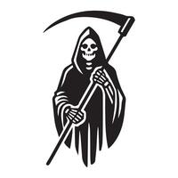 Death Shadow Skeleton Design vector