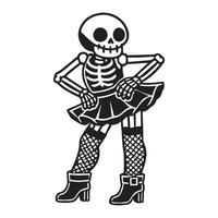 Bone and Grace The Art of the Female Skeleton vector