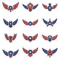 Unique Freedom Wings Vectors Collection for Creative Use