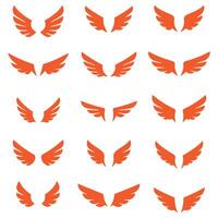 Twelve Freedom Wings Vectors Illustrations for Creatives