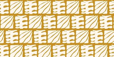 Abstract botanical seamless background vector