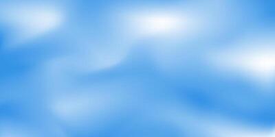 White and blue abstract color gradient background. Blue sky with white clouds illustration vector