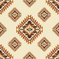 ethnic pattern, geometric,on background, red brown,design, tribal fabric, native american,for tiles,and rugs. illustration,seamless, intricate ornamental pattern, in cultural style,traditional. vector