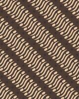 Abstract background of Javanese batik pattern vector