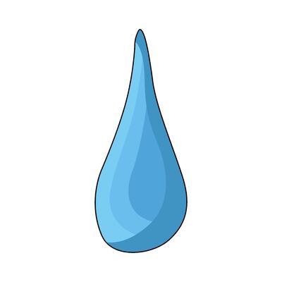 illustration of Water Droplet