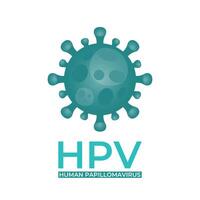 graphic of HPV -Human papilloma virus vaccine design background template. illustration. Eps 10. vector