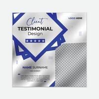 Bold and Beautiful Unique Testimonial Design Inspirations Standout Client Feedback Displays vector