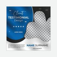 Standout Client Testimonial Layouts for Your Business Success Effective Client Testimonial Templates for Websites vector