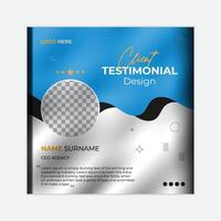 Creative Client Testimonial Design for Maximum Impact Client Feedback into Beautiful Testimonial Designs vector