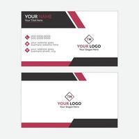 Simple and Clean Business Card Template Clean and modern business card template horizontal simple clean design vector