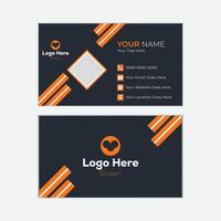 Creative and modern business card template Clean professional business card template, visiting card, business card design vector