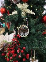 decorations for Christmas trees photo