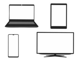 Technology device frame background illustration vector