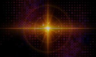 Abstract spectrum colorful bottom pixel. squares mosaic dark shiny light background. vector