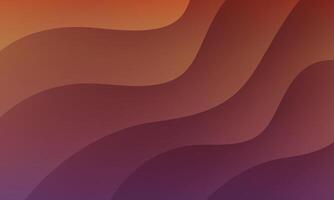 orange wavy abstract background. Dynamic shapes composition. soft color. vector