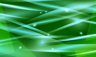 Abstract light green triangle geometric shapes pattern, Broken glass effect futuristic bright light. vector